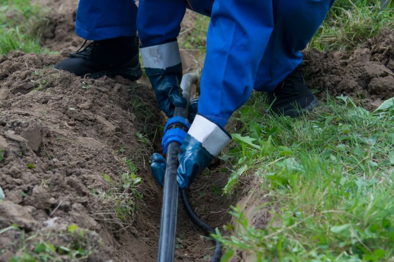 Main Water Line Installation detail