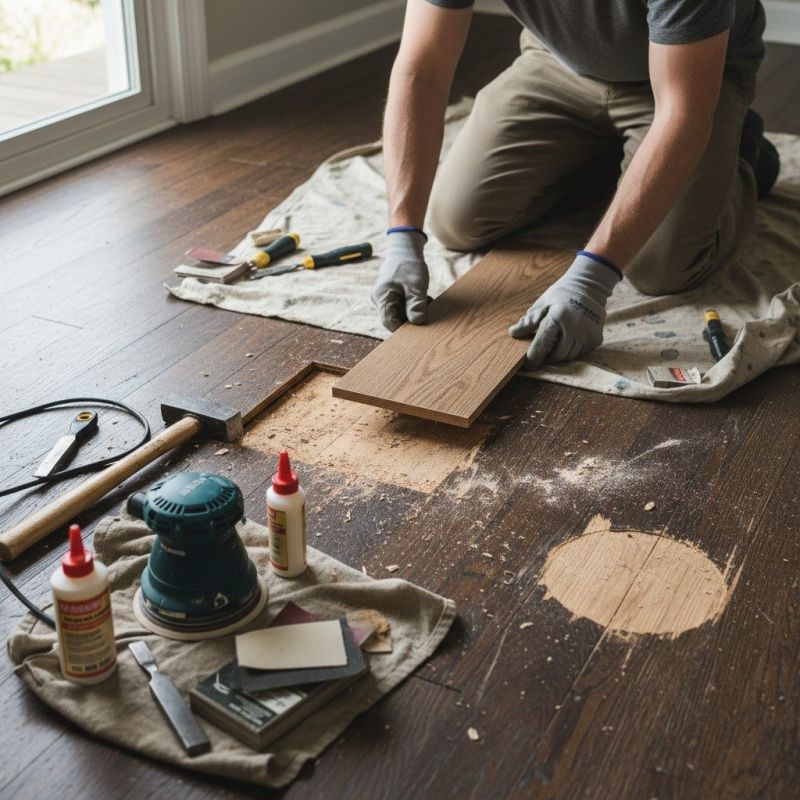 Hardwood Floor Renovation